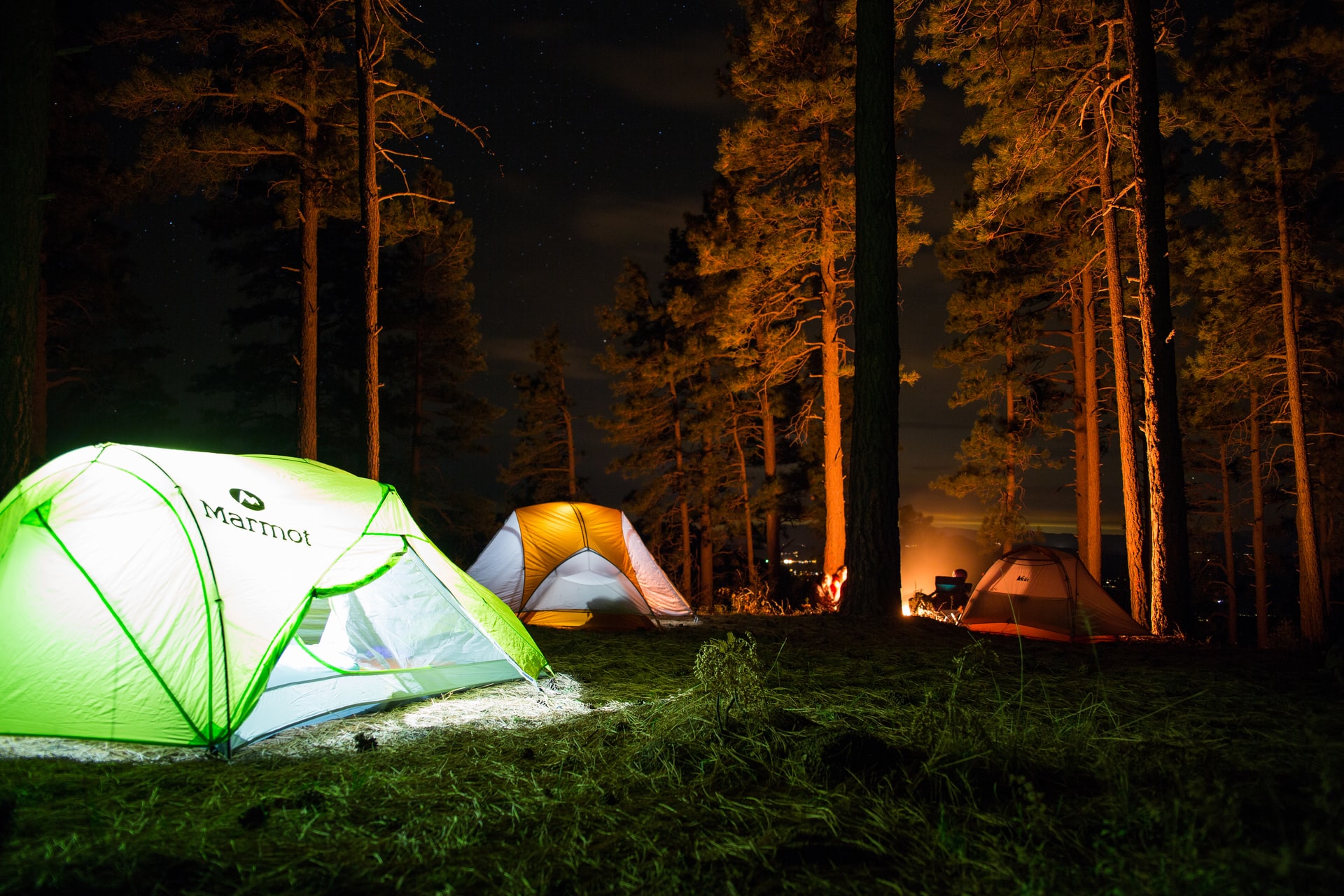 Campingplads ved Silkeborg